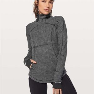 Lululemon Base Runner Herringbone Pullover